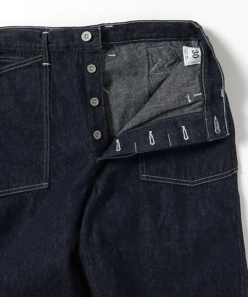 WAREHOUSE（ウエアハウス）の「WAREHOUSE & CO. / U.S.ARMY Denim Pant（デニムパンツ・メンズ・インディゴブルー・30inch/32inch/34inch/36inch）」の4枚目の写真