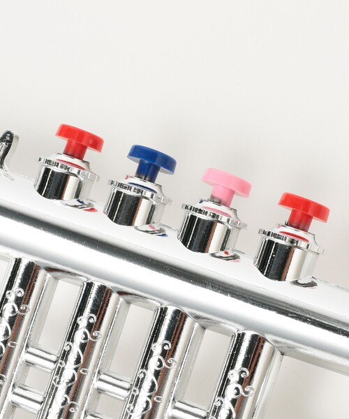 こども ビームス（コドモビームス）の「BONTENPI /  トランペット（おもちゃ・キッズ・シルバー・ONE SIZE）」の5枚目の写真