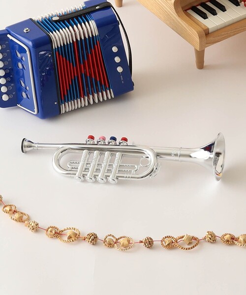 こども ビームス（コドモビームス）の「BONTENPI /  トランペット（おもちゃ・キッズ・シルバー・ONE SIZE）」の6枚目の写真