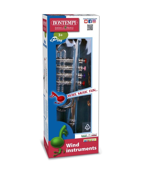 こども ビームス（コドモビームス）の「BONTENPI /  トランペット（おもちゃ・キッズ・シルバー・ONE SIZE）」の8枚目の写真