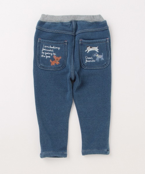 kladskap(クレードスコープ)の「犬裏シャギーロング丈テーパードパンツ(その他パンツ・キッズ・ネイビー/プラム・90cm/120cm/100cm/110cm)」の13枚目の写真