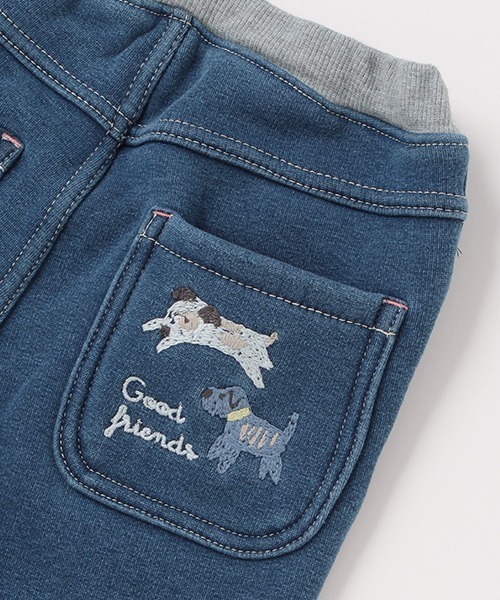 kladskap(クレードスコープ)の「犬裏シャギーロング丈テーパードパンツ(その他パンツ・キッズ・ネイビー/プラム・90cm/120cm/100cm/110cm)」の12枚目の写真
