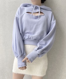 lilLilly | カットアウトパーカー(パーカー)