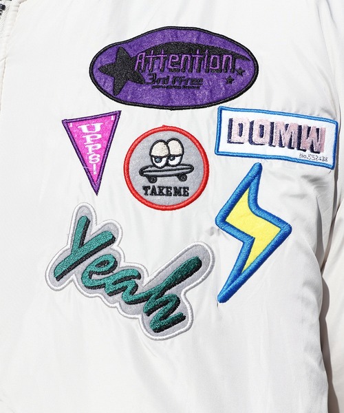 ８(eight)（エイト）の「ビッグボンバージャケットMA-1（MA-1・メンズ・ブラック/オリーブ/ストーン・MEDIUM/LARGE）」の13枚目の写真