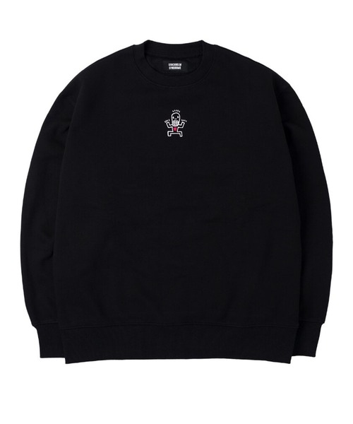 STOCKHOLM SYNDROME（ストックホルムシンドローム）の「STOCKHOLM SYNDROME／PICTOGRAPHプルオーバー 2172917（スウェット・メンズ・ブラック/グレー・FREE）」の9枚目の写真