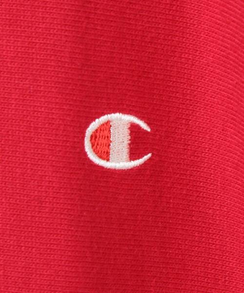 Champion(チャンピオン)の「ChampionリバースウィーブワンポイントTシャツtvl202◆(Tシャツ/カットソー・キッズ・オフホワイト/グレー/レッド/ネイビー・100cm/110cm/130cm/120cm)」の13枚目の写真