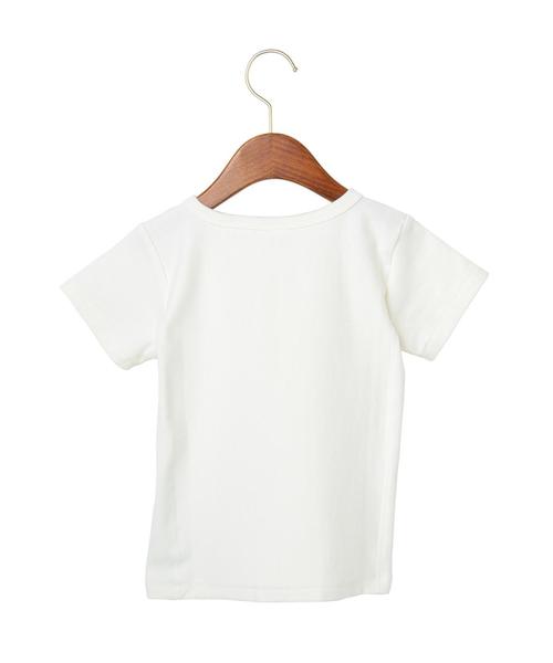 Champion(チャンピオン)の「ChampionリバースウィーブワンポイントTシャツtvl202◆(Tシャツ/カットソー・キッズ・オフホワイト/グレー/レッド/ネイビー・100cm/110cm/130cm/120cm)」の7枚目の写真