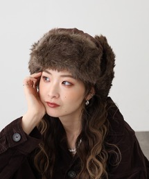 Well-Tailored（ウェルテイラード）の「Well-Tailored フェイクスウェード フライトキャップ（キャップ・メンズ）」