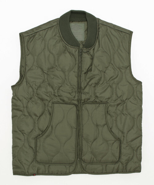 ROTHCO（ロスコ）の「【ROTHCO】（UN）QUILTED WOOBIE VEST（その他アウター・メンズ・ブラック/オリーブドラブ・MEDIUM）」の2枚目の写真