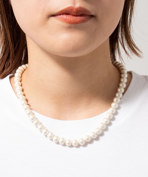 NOLLEY’S(ノーリーズ)の「パールショートネックレス(ネックレス・レディース・オフホワイト・FREE)」の4枚目の写真