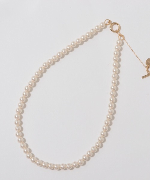 NOLLEY’S(ノーリーズ)の「パールショートネックレス(ネックレス・レディース・オフホワイト・FREE)」の3枚目の写真
