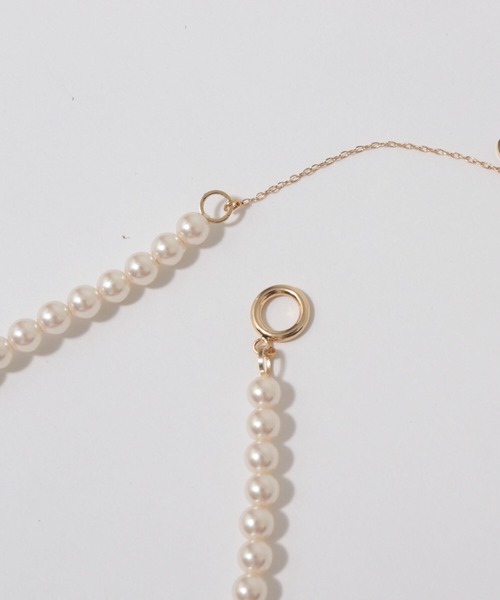 NOLLEY’S(ノーリーズ)の「パールショートネックレス(ネックレス・レディース・オフホワイト・FREE)」の5枚目の写真