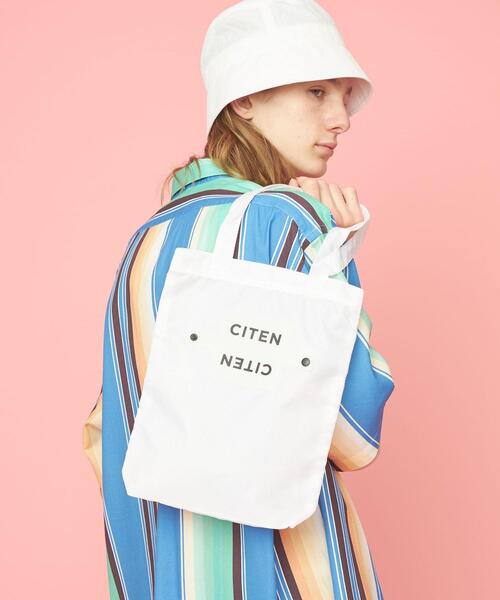 CITEN（シテン）の「＜CITEN＞くるくるパッチン トートバッグS