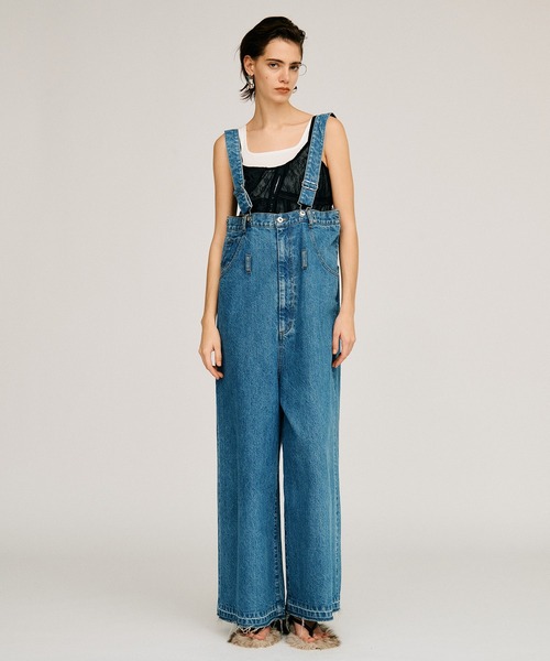 Pre-Order】オーバーウエスト2WAYサロペット/Loose Waist Two-way