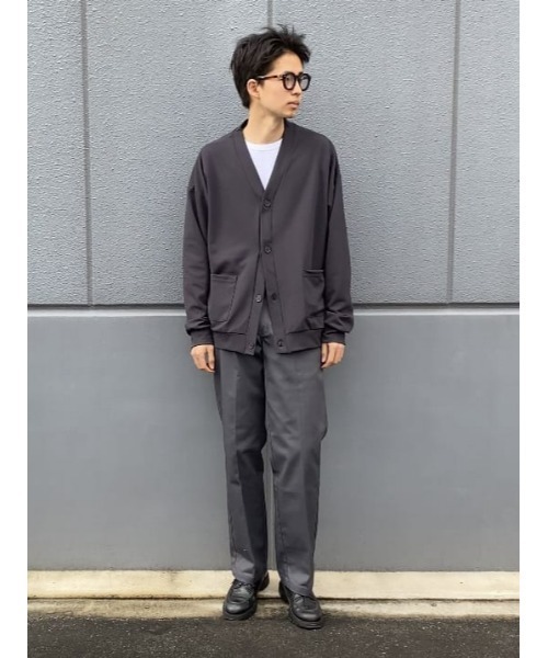 PLUS ONE(プラスワン)の「【PLUS ONE】ジョーゼットカーディガン(カーディガン/ボレロ・メンズ・サックスブルー/ダークグレー/ベージュ・M/L/XL)」の22枚目の写真