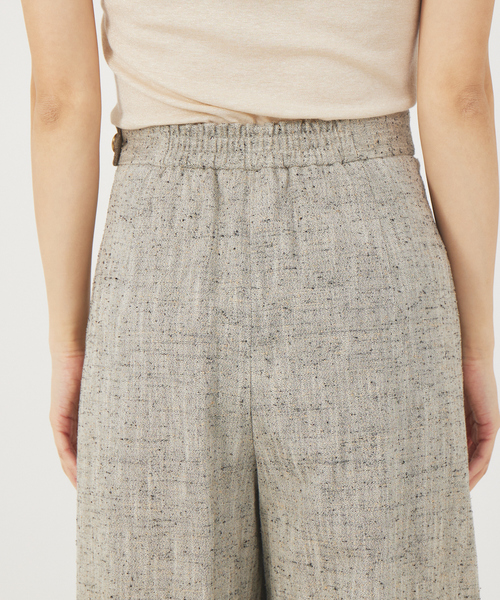 qualite（カリテ）の「《セットアップ対応》シルクネップツィードパンツ（その他パンツ・レディース・ベージュ・38/36）」の10枚目の写真