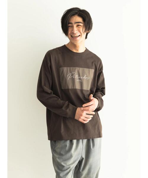 CRAFT STANDARD BOUTIQUE(クラフトスタンダードブティック)の「BOUTIQUE L/S TEE-B(Tシャツ/カットソー・レディース・オフホワイト/ブラウン/ブラック・L/M/XL)」の17枚目の写真
