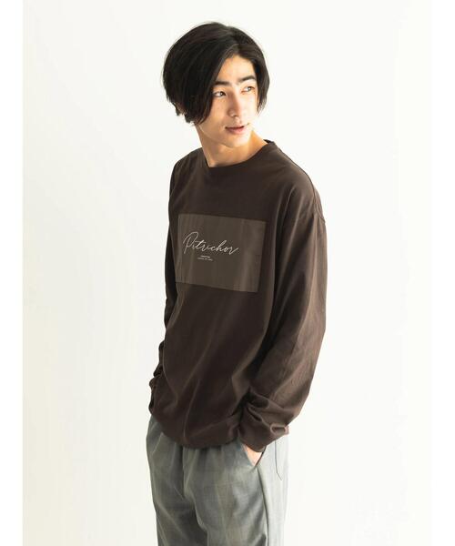 CRAFT STANDARD BOUTIQUE(クラフトスタンダードブティック)の「BOUTIQUE L/S TEE-B(Tシャツ/カットソー・レディース・オフホワイト/ブラウン/ブラック・L/M/XL)」の18枚目の写真