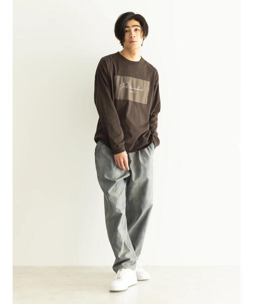 CRAFT STANDARD BOUTIQUE（クラフトスタンダードブティック）の「BOUTIQUE L/S TEE-B（Tシャツ/カットソー・レディース・オフホワイト/ブラウン/ブラック・L/M/XL）」の20枚目の写真