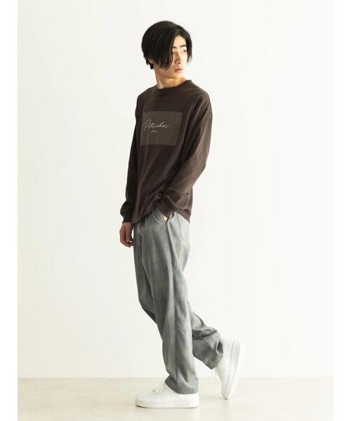 CRAFT STANDARD BOUTIQUE（クラフトスタンダードブティック）の「BOUTIQUE L/S TEE-B（Tシャツ/カットソー・レディース・オフホワイト/ブラウン/ブラック・L/M/XL）」の21枚目の写真