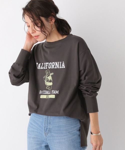 LEPSIM(レプシィム)の「アソートロゴスウェット 173499(Tシャツ/カットソー・レディース・ホワイト/ライトグレー/グレー/オフホワイト・FREE)」の4枚目の写真