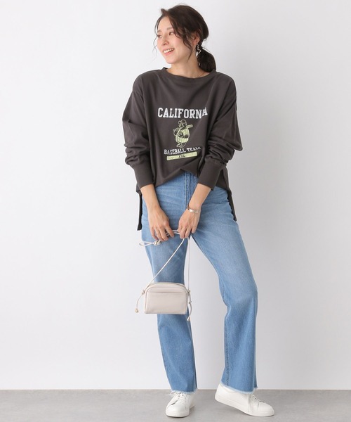 LEPSIM(レプシィム)の「アソートロゴスウェット 173499(Tシャツ/カットソー・レディース・ホワイト/ライトグレー/グレー/オフホワイト・FREE)」の21枚目の写真