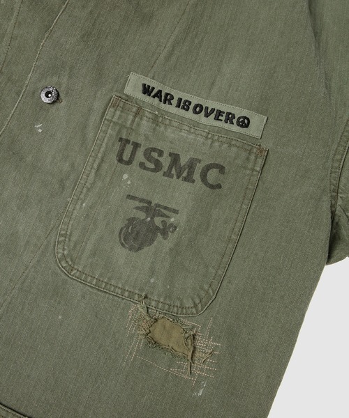 BOW WOW（バウワウ）の「USMC P-41 HBT UTILITY SS JK（シャツ
