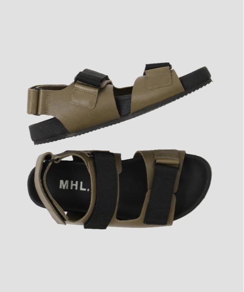 MHL.（エムエイチエル）の「SPORTS SANDAL（サンダル・レディース・カーキ/ブラック・3/4/5）」の2枚目の写真