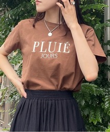 【新色追加】PLUIE刺繍ロゴTシャツ