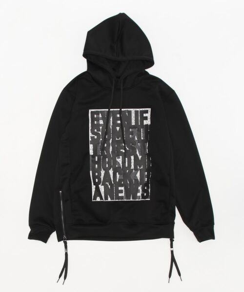 SHELLAC（シェラック）の「SHELLAC×SD サイドZIP プルパーカー（パーカー・メンズ・ブラック・LARGE/MEDIUM）」の3枚目の写真