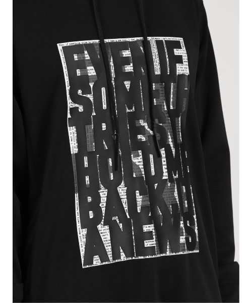 SHELLAC（シェラック）の「SHELLAC×SD サイドZIP プルパーカー（パーカー・メンズ・ブラック・LARGE/MEDIUM）」の4枚目の写真