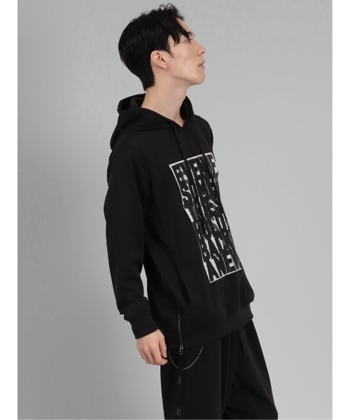 SHELLAC（シェラック）の「SHELLAC×SD サイドZIP プルパーカー（パーカー・メンズ・ブラック・LARGE/MEDIUM）」の13枚目の写真