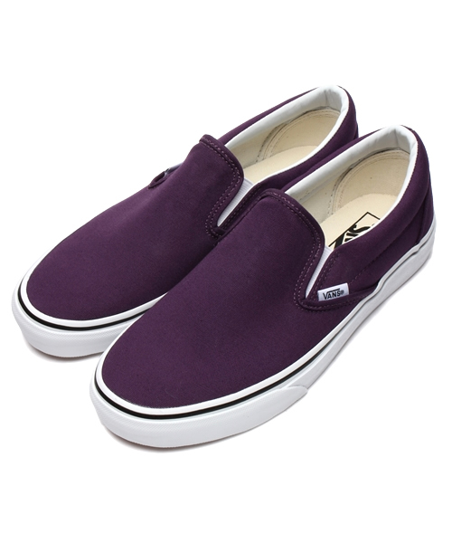 VANS(バンズ)の「VANS / SLIP ON 15S(スニーカー・レディース・ブルー/イエロー/パープル・6h/5h/6/5/7)」の1枚目の写真