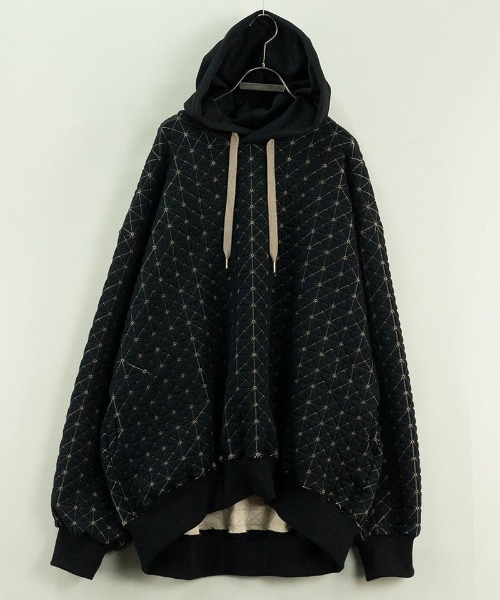 masterkey（マスターキー）の「mpa3169-GALAXY-HOODIE コクーンシルエットフーディー（パーカー・メンズ・グリーン/ホワイト/ブラック・1/2）」の15枚目の写真