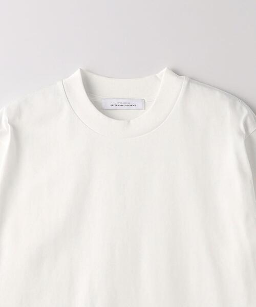 green label relaxing（グリーンレーベルリラクシング）の「COMFY COOL クルーネック Tシャツ -接触冷感・吸水速乾-（Tシャツ/カットソー・メンズ・ライラック/ホワイト/ネイビー/ベージュ・L/XL/S/M）」の17枚目の写真