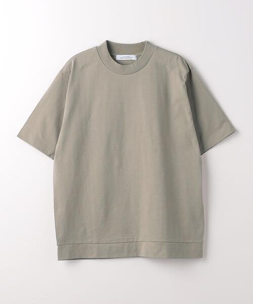green label relaxing（グリーンレーベルリラクシング）の「COMFY COOL クルーネック Tシャツ -接触冷感・吸水速乾-（Tシャツ/カットソー・メンズ・ライラック/ホワイト/ネイビー/ベージュ・L/XL/S/M）」の19枚目の写真