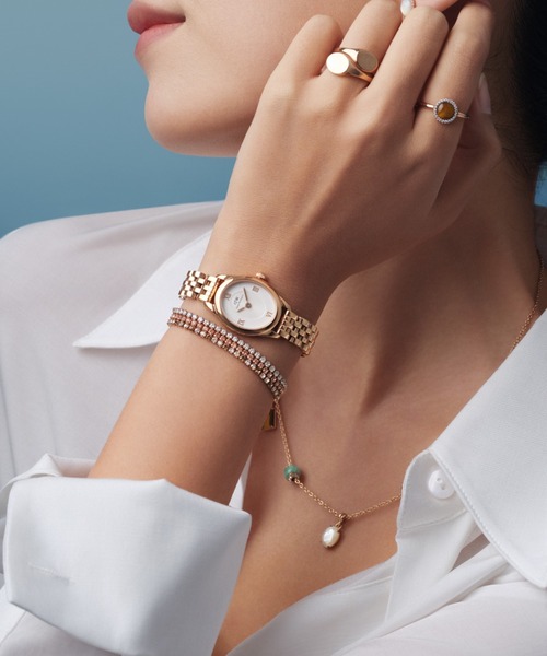 ダニエルウェリントン　テニスブレスレット 【ローズゴールド】 Classic Tennis - Bracelet in rose gold | DW