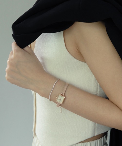 Daniel Wellington（ダニエルウェリントン）の「最新作！煌めくTennis Bracelet（ブレスレット・レディース・ピンクゴールド/イエローゴールド/シルバー/ブラック・フリー）」の18枚目の写真