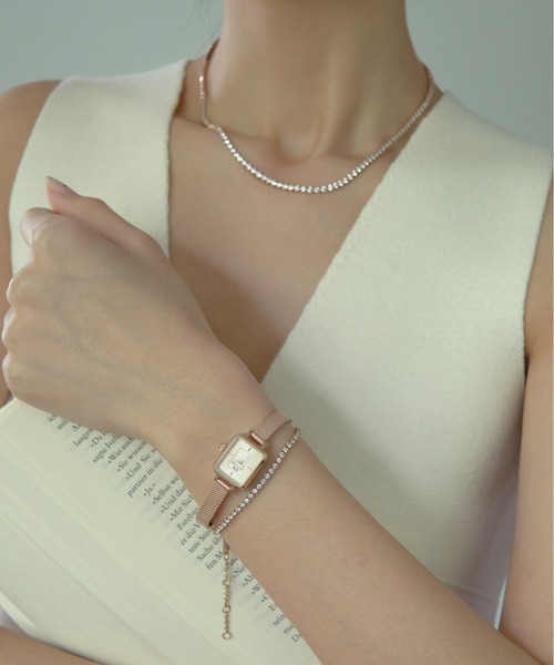 Daniel Wellington（ダニエルウェリントン）の「最新作！煌めくTennis Bracelet（ブレスレット・レディース・ピンクゴールド/イエローゴールド/シルバー/ブラック・フリー）」の17枚目の写真