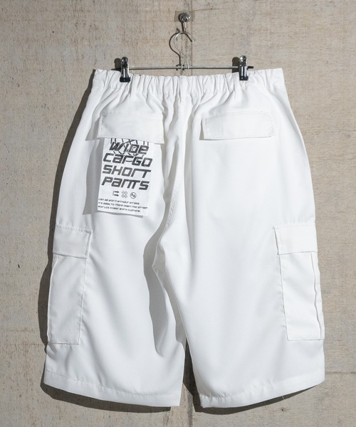JOHN'S CLOSET(ジョンズクローゼット)の「【13】ナチュラルストレッチ ステッチングワイドカーゴショーツ(カーゴパンツ・メンズ・オリーブ/ブラック/オフホワイト・MEDIUM/LARGE)」の10枚目の写真