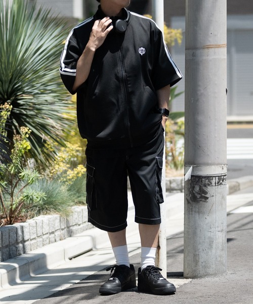 JOHN'S CLOSET(ジョンズクローゼット)の「【13】ナチュラルストレッチ ステッチングワイドカーゴショーツ(カーゴパンツ・メンズ・オリーブ/ブラック/オフホワイト・MEDIUM/LARGE)」の17枚目の写真