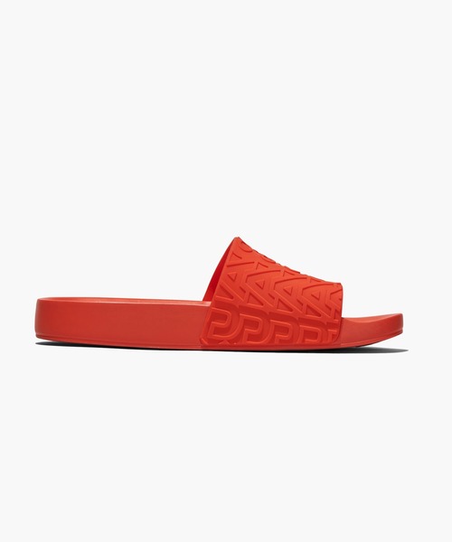 関税送料込【MELISSA X MARC JACOBS】ロゴ スライド厚底サンダル メリッサ × マーク ジェイコブスのサンダル | 物欲NONストップ