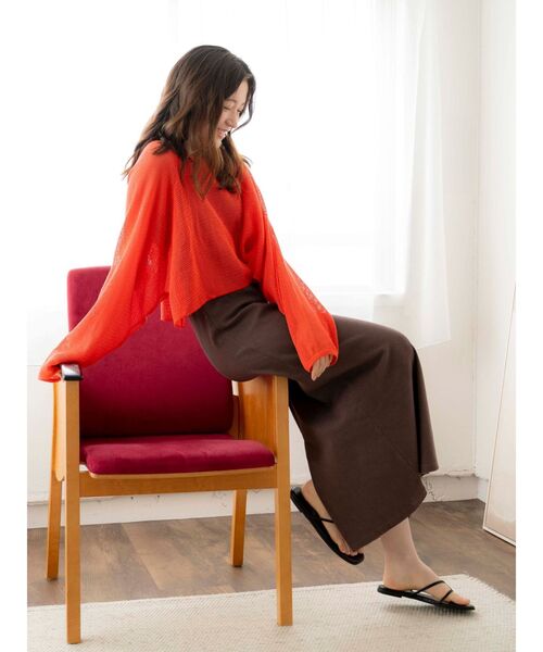 Ungrid(アングリッド)の「アメスリテレコフィットワンピース(ワンピース・レディース・ターコイズブルー/ブラウン/ブラック・FREE)」の12枚目の写真