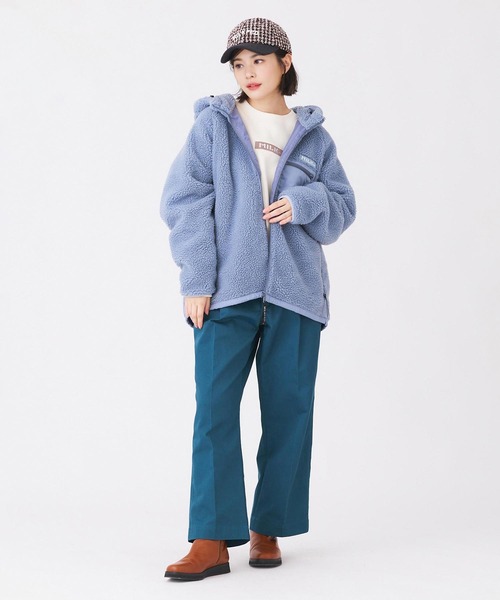 MILKFED.（ミルクフェド）の「LOGO TWEED CAP（キャップ・レディース・ブラウン/ブラック/ブルー・ONE SIZE）」の6枚目の写真