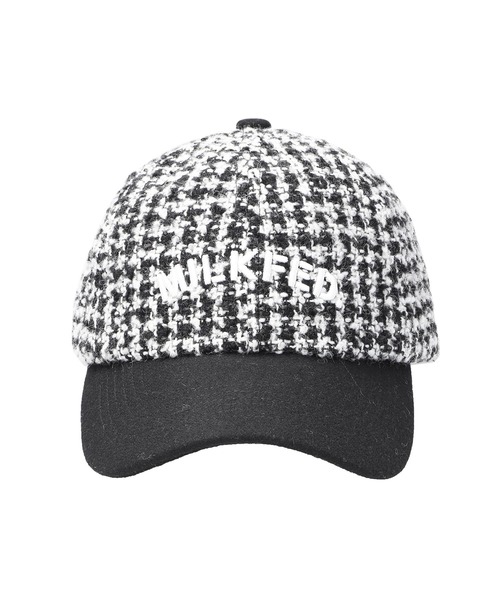 MILKFED.（ミルクフェド）の「LOGO TWEED CAP（キャップ・レディース・ブラウン/ブラック/ブルー・ONE SIZE）」の11枚目の写真