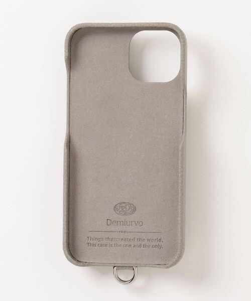 Demiurvo（デミウルーボ）の「【DEMIU】POCHE iPhone14（スマホケース/カバー・レディース・ベージュ/ブラック/ダークグレー/グレイッシュベージュ/グレー/ホワイト・FREE）」の8枚目の写真