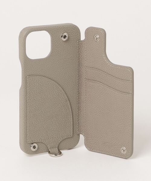 Demiurvo（デミウルーボ）の「【DEMIU】POCHE iPhone14（スマホケース/カバー・レディース・ベージュ/ブラック/ダークグレー/グレイッシュベージュ/グレー/ホワイト・FREE）」の9枚目の写真