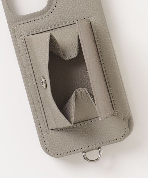 Demiurvo（デミウルーボ）の「【DEMIU】POCHE iPhone14（スマホケース/カバー・レディース・ベージュ/ブラック/ダークグレー/グレイッシュベージュ/グレー/ホワイト・FREE）」の7枚目の写真