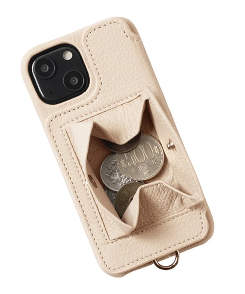 Demiurvo（デミウルーボ）の「【DEMIU】POCHE iPhone14（スマホケース/カバー・レディース・ベージュ/ブラック/ダークグレー/グレイッシュベージュ/グレー/ホワイト・FREE）」の10枚目の写真