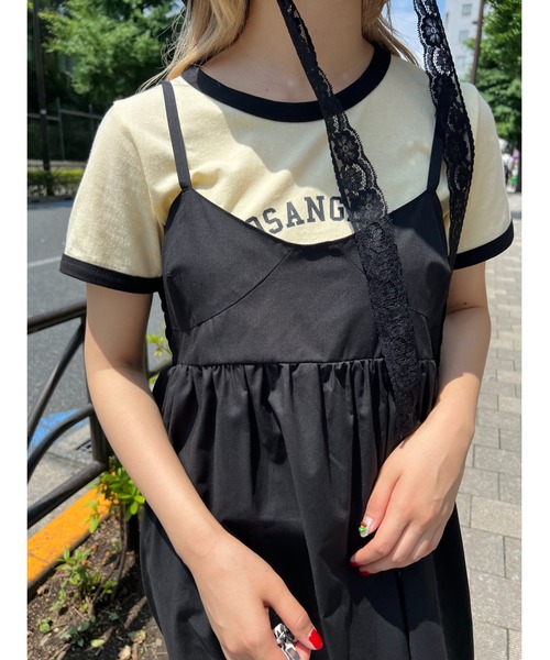 WC（ダブル シー）の「ビスチェデザインロングワンピース（ワンピース・レディース・レオパード/ブラック・FREE）」の3枚目の写真